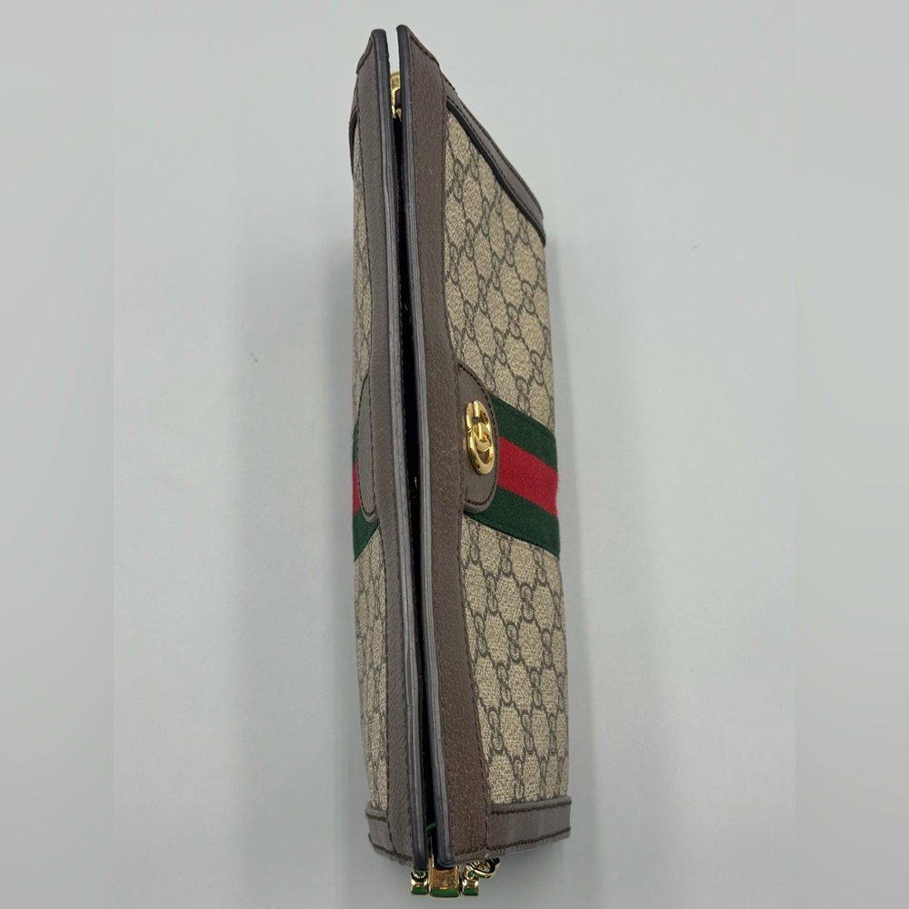 Gucci Medium GG Ophidia Clutch on Chain - Picture 4 of 11